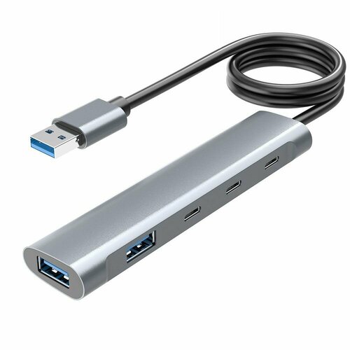 Хаб USB 32 Gen1 5Гбс 4 порта ORIENT CU-422A 1683₽