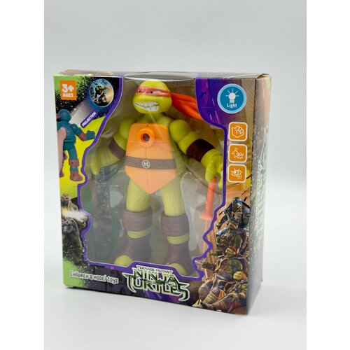 Набор фигурка черепашка ниндзя микеланджело на скейте 699₽