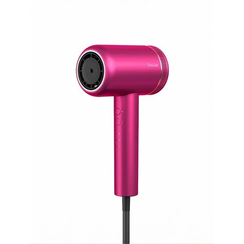 Фен Xiaomi A8-R 1800Вт, красный, компактный с ионизацией и 2 насадками (концентратор и диффузор), GL