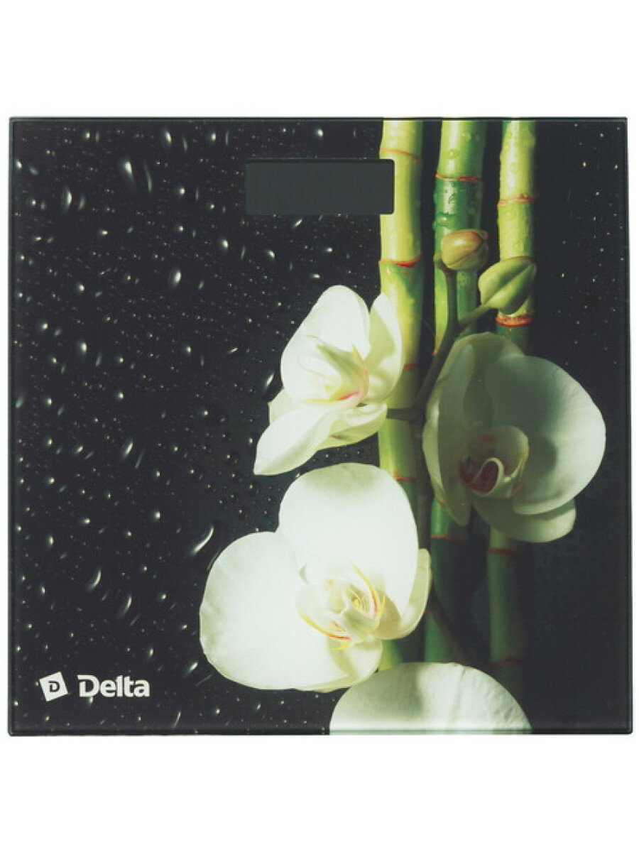 Весы DElTA D-9219/1 белый, черный