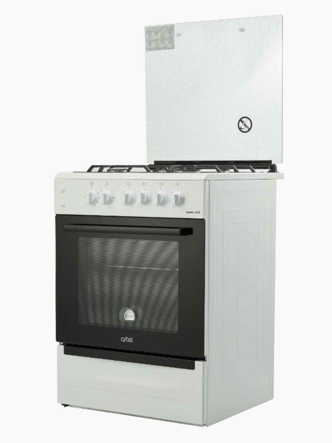 Газовая плита Artel Apetito 02-G, с газ-контролем и электроподжигом Белый — фото 1