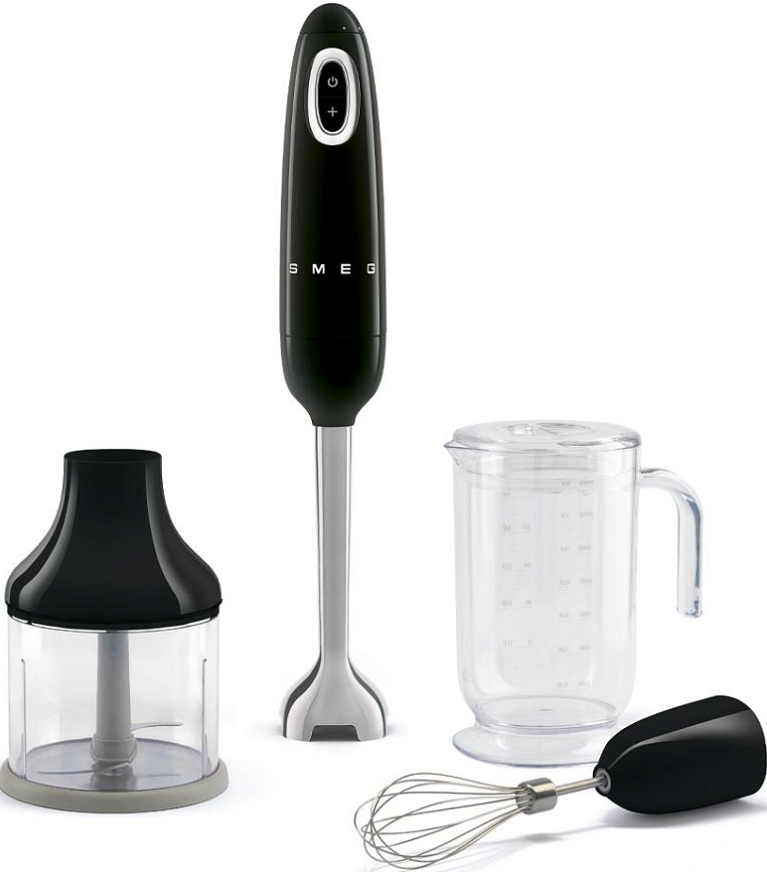 Блендер Smeg HBF03BLEU мощность 700 Ватт венчик измельчитель градуированный стакан