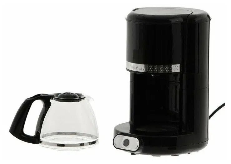 Кофеварка капельная Moulinex Soleil FG381816 черный термоблок 1.25 л