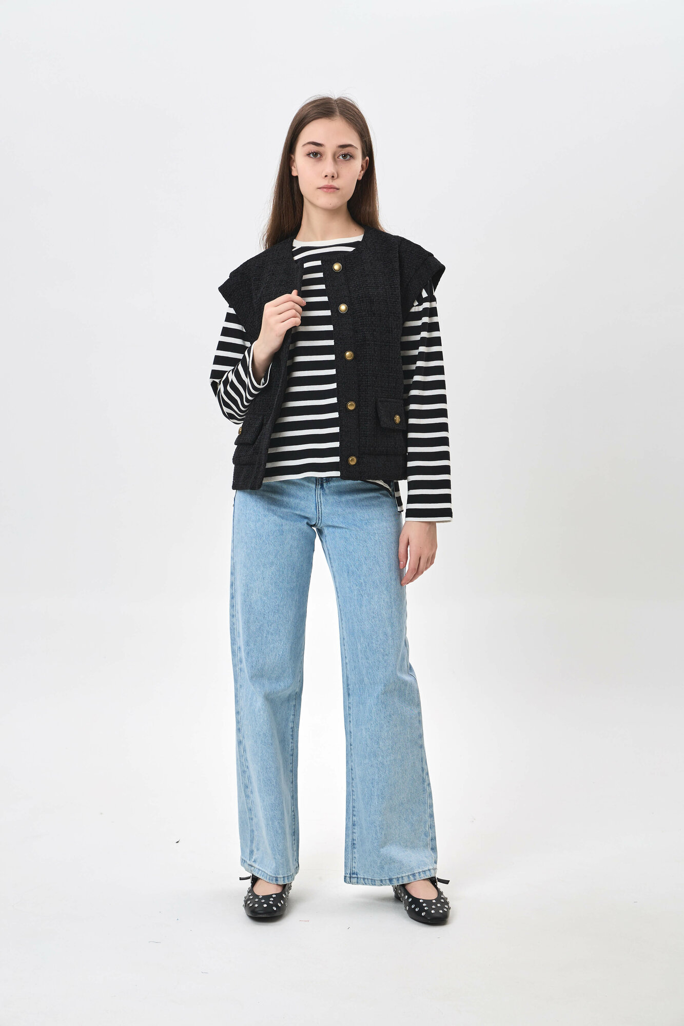 Жилет спортивный TERRA PRO TERRA PRO, размер XS, black — фото 1