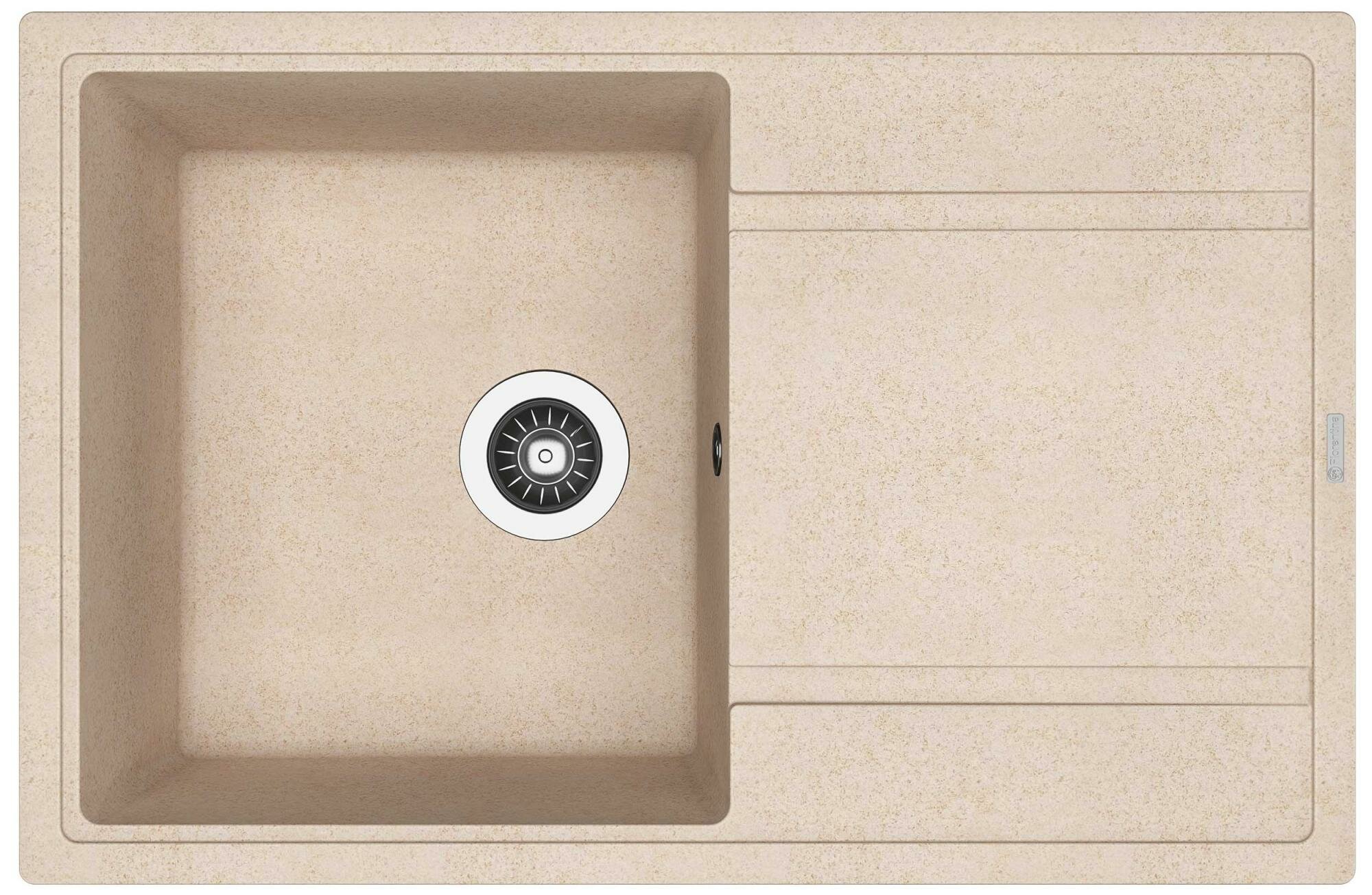 Кухонная мойка FLORENTINA Липси 780 (20.270. C0780.107) песочный