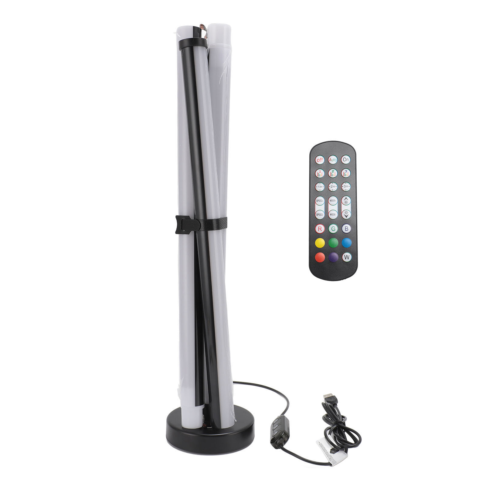 RGB Пол светлый цвет смену светодиодные угловые рыбы Музыка Sync 1000 Dimmable Mode Light с пультом дистанционного управления для бара комнаты