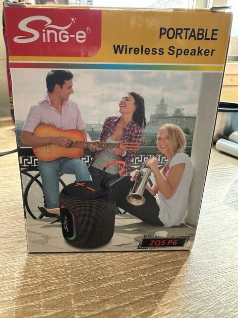 Беспроводная колонка Sing-e ZQS- P6 Bluetooth TWS