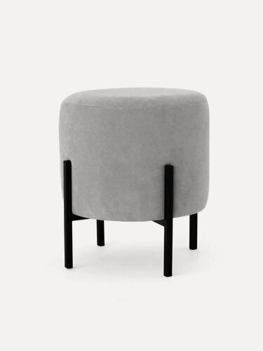 Изображение товара Пуф круглый на металлических ножках