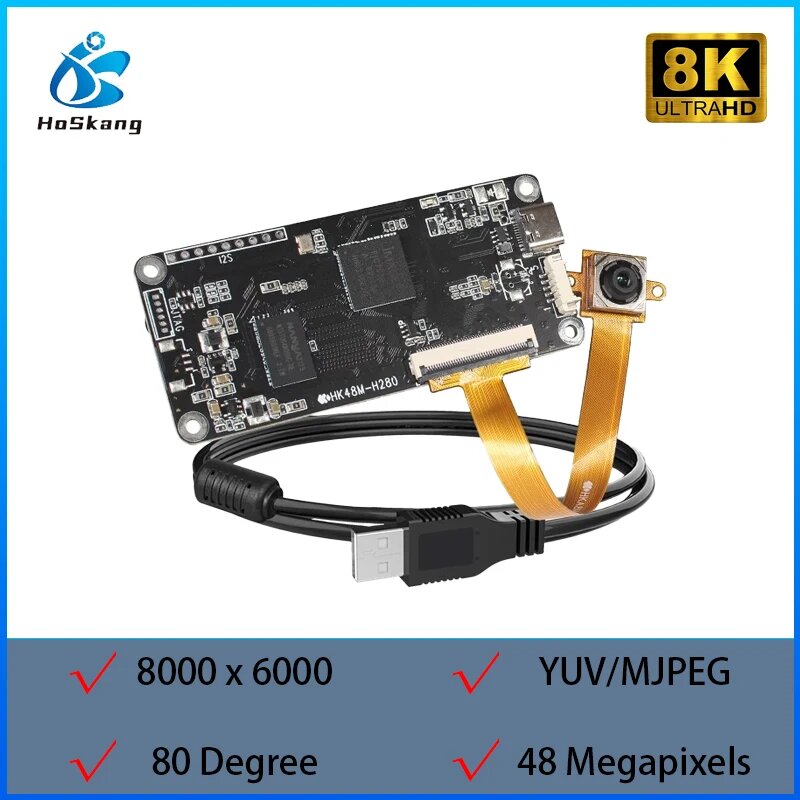 8K 48MP HD Type-C USB-модули камеры с автофокусом для промышленной области и интеллектуального терминального оборудования