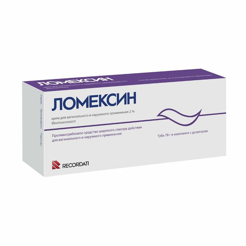 Ломексин, крем вагинальный 2%, 78 г фото