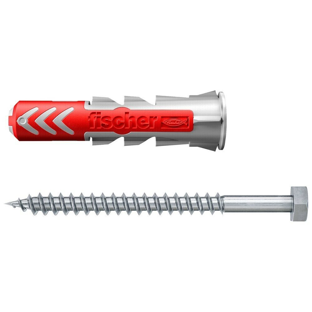 Дюбель универсальный Fischer DuoPower 14x70 мм нейлон с шурупом