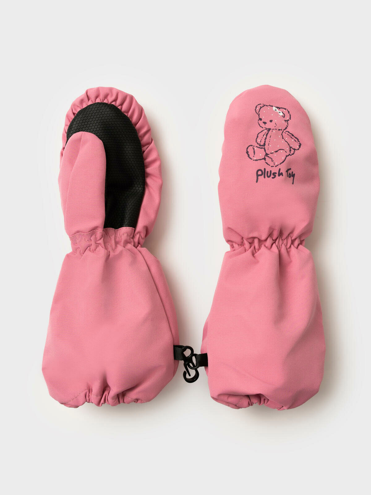 Варежки playToday для девочек размер 12 (86-92 см) розовый