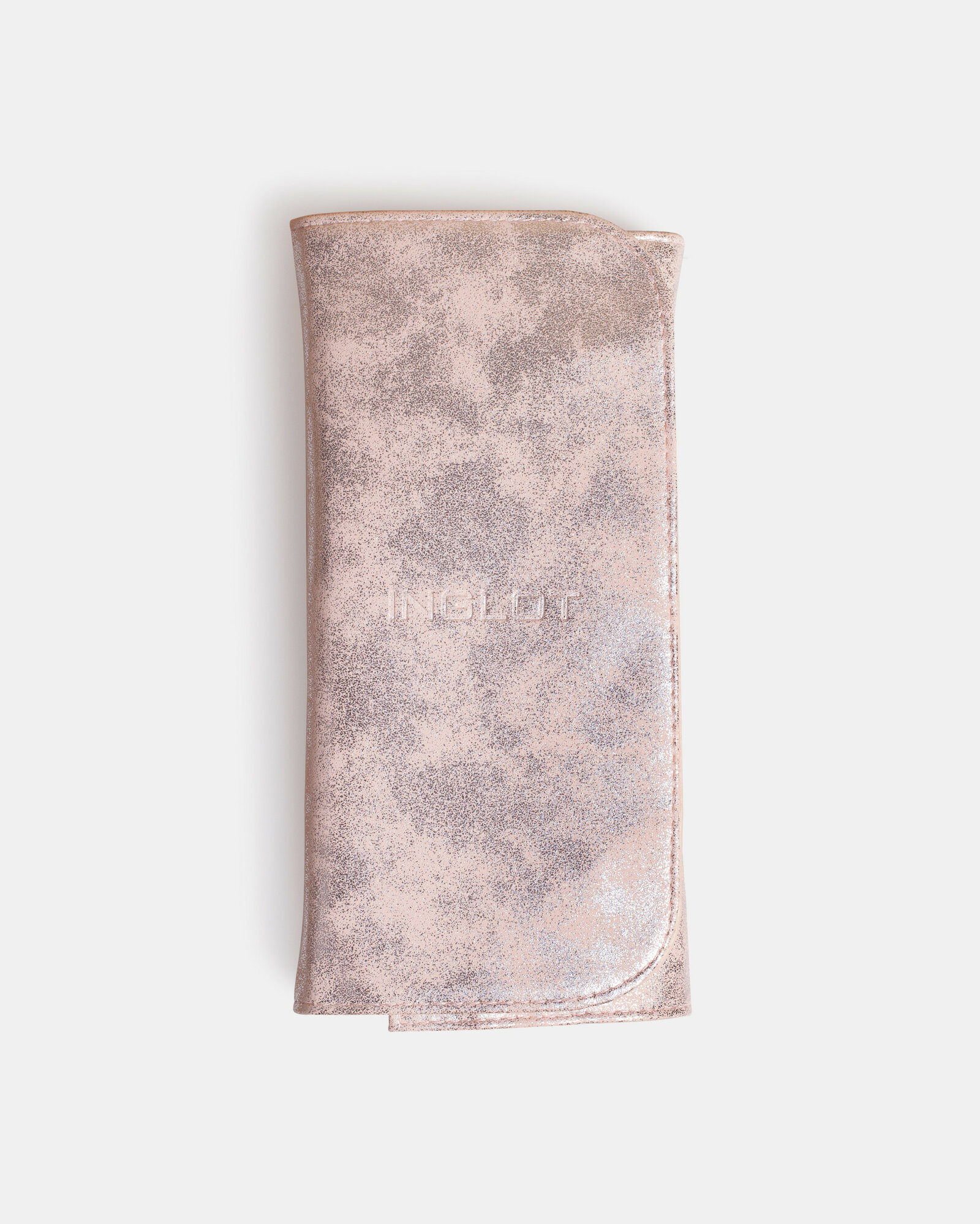 Набор кистей для макияжа INGLOT BRUSH SET IN CASE SILVER, 6 кистей в косметичке — фото 1