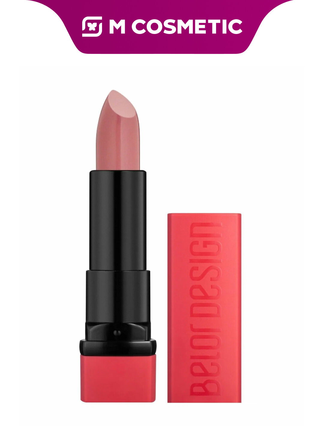 Губная помада Belor Design Party T138, светлый нюд, чайная роза