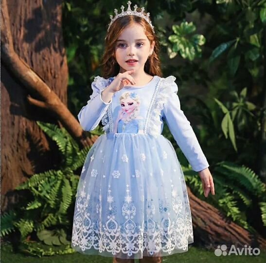 Костюм для танцев , размер 120см, 454 brilliant blue — фото 1