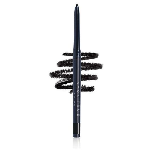 AVON Карандаш для глаз Color Glimmersticks Eye Liner, оттенок blackest black