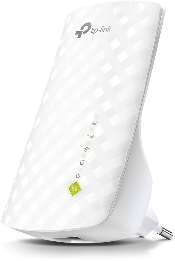 Повторитель беспроводного сигнала TP-Link RE220 AC750 10/100BASE-TX/Wi-Fi белый