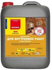 Антисептик для внутренних работ NEOMID 5 л - фото №8