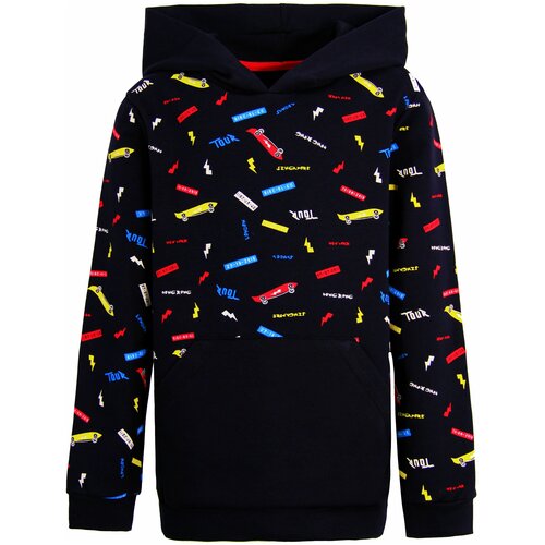 Тёмно-синее худи 104