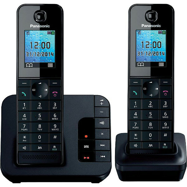 Радиотелефон Panasonic KX-TGH222RUB чёрный