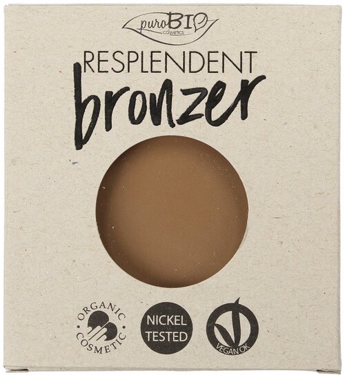 PuroBIO Бронзер Resplendent Bronzer (рефил), 01 бледно-коричневый