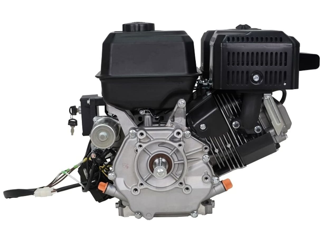 Двигатель бензиновый Lifan KP500 D25 3A (21л.с., 480куб. см, вал 25мм, ручной старт, катушка 3А) - фотография № 6