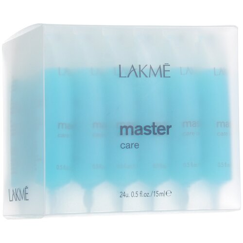 Lakme Master Масло для ухода за волосами, 15 мл, 24 шт., ампулы