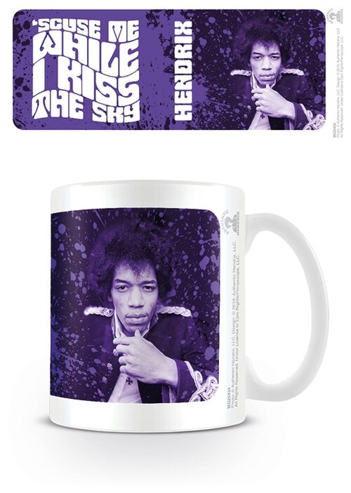 Кружка Jimi Hendrix (Kiss The Sky) Coffee Mug MG25434