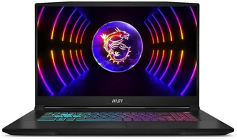 17" Ноутбук MSI Katana 17 B12UCR-1466XRU 1920x1080, Intel Core i5 12450H 2 ГГц, RAM 16 ГБ, DDR5, SSD 1 ТБ, NVIDIA GeForce RTX 3050, без ОС, RU, черный