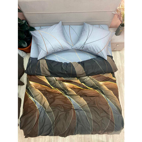 Постельное белье евро Перкаль