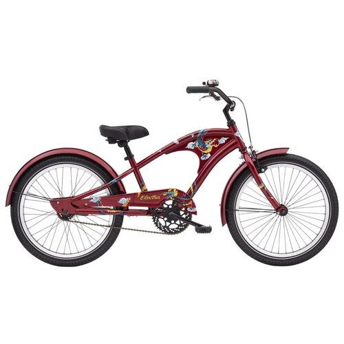 фото Детский велосипед electra firetail 1i 20 (2021) красный (требует финальной сборки)