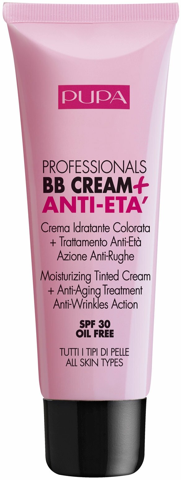 BB-Крем Pupa Professionals BВ-Cream+Anti-age SPF 30 Oil Free 50 мл .