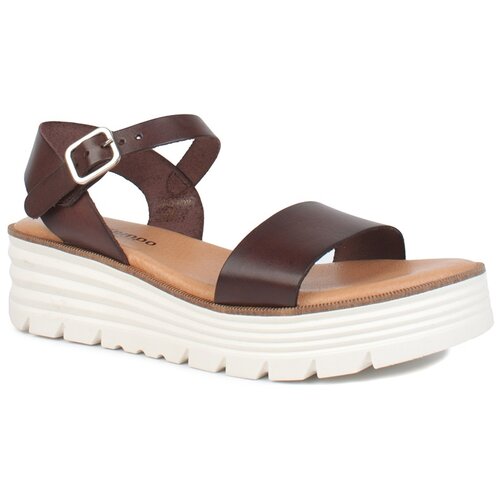 фото Босоножки el tempo, размер 41, темно-коричневый