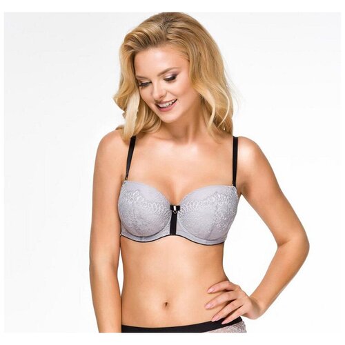 фото Бюстгальтер alles chic u-w, размер 65h, серый