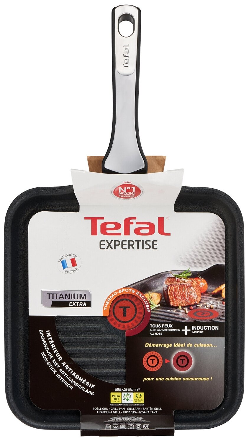 Сковорода-гриль Tefal - фото №4