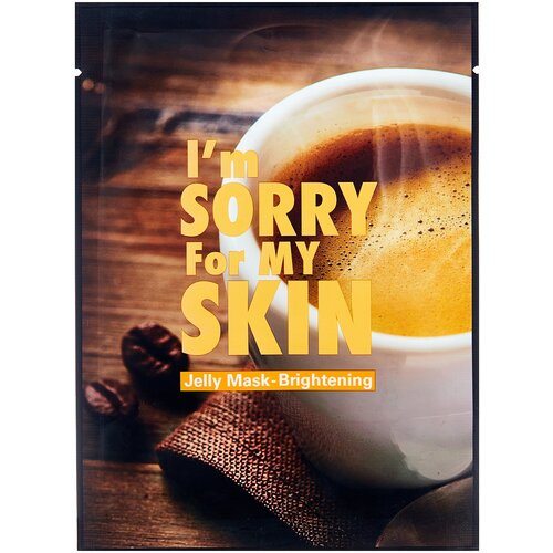 Ultru Тканевая маска I'm Sorry For My Skin Jelly Mask Brightening, 33 г, 33 мл