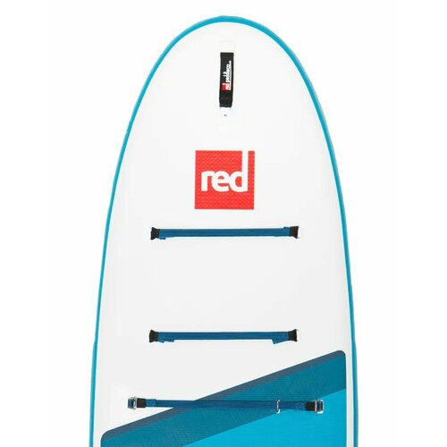 ручка для насоса red paddle titan 2 2022 Набор лент эластичных для крепления багажа на носу SUP-доски RED PADDLE Flat Bungee (Голубой)