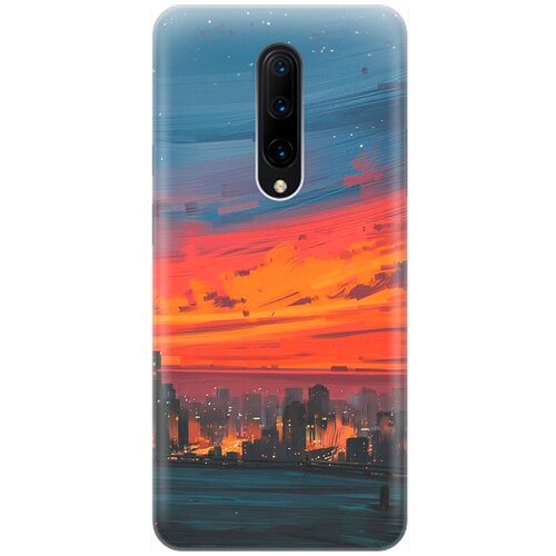 RE: PA Накладка Transparent для OnePlus 7 Pro с принтом Ночь и мегаполис re pa накладка transparent для honor 30 pro с принтом ночь и мегаполис