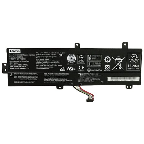 Аккумулятор для ноутбука Lenovo 310 Series Lenovo 310-15ABR Lenovo 310-15ISK 310-15IKB (7.6V 3816mAh) P/N: L15C2PB5 L15L2PB4 L15M2PB3 L15M2PB5 L15S2TB0 L15L2PB2