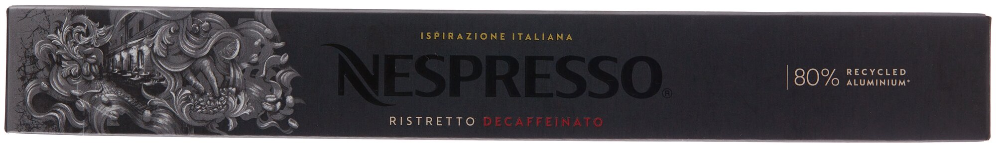 Кофе в капсулах Nespresso Ispirazione Ristretto Italiano Decaffeinato