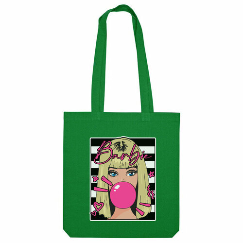 фото Сумка шоппер us basic, зеленый