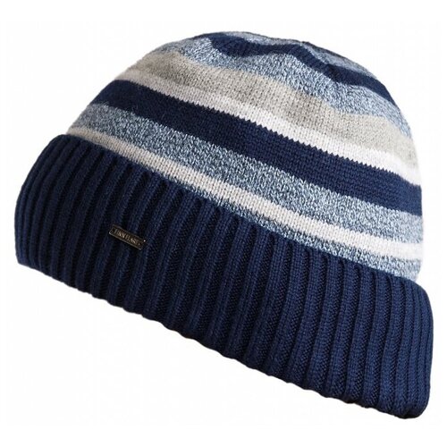 фото Шапка finn flare w19-21128 размер 58, темно-синий