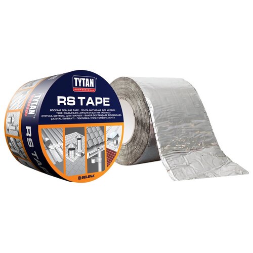 Лента для кровли Tytan Professional RS TAPE битумная (15смх10м) коричневый