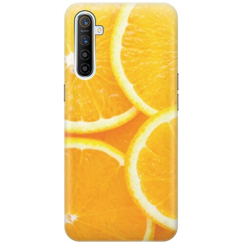 фото Cиликоновый чехол на realme xt / рилми хт с принтом "апельсины" gosso