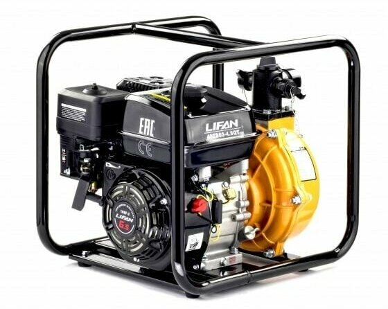 Мотопомпа Lifan 40ZB60-4,8QT (Противопожарная)