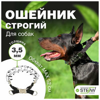 Строгий ошейник для собак рокки STEFAN (Штефан), XL 4,0X60, SC4-4060