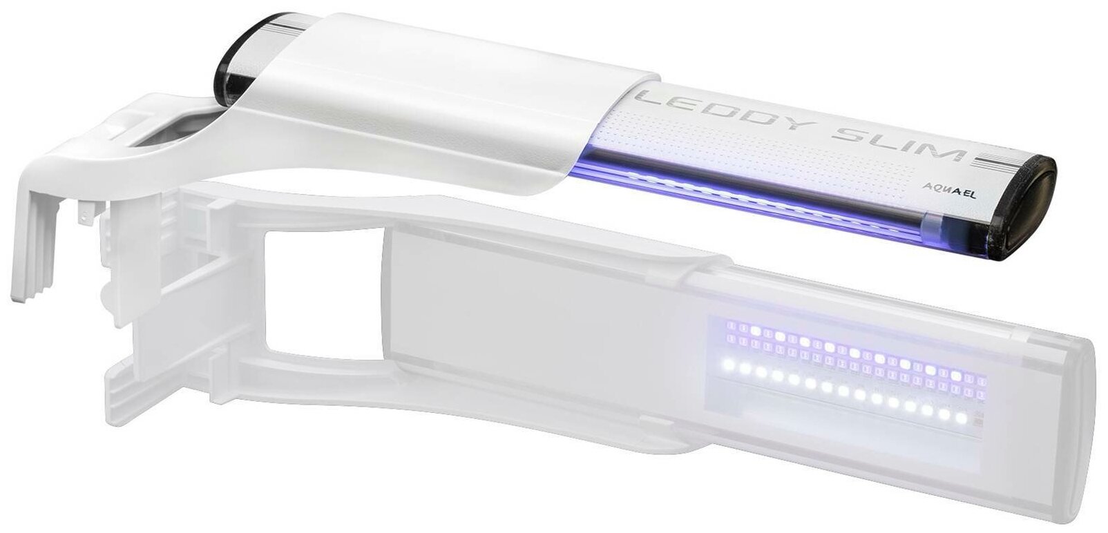 Cветильник LEDDY SLIM 10W DUO SUNNY & PLANT черный Aquael LEDDY SLIM 10W DUO SUNNY & PLANT черный - фото №1