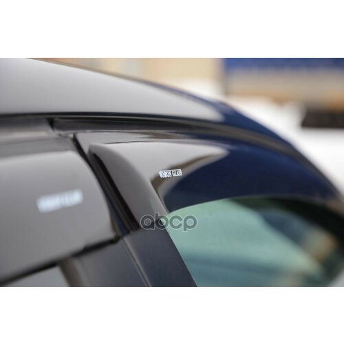 Дефлекторы Vg Hyundai Solaris Ii 17-Н. в. Седан Нак. Неломающиеся 4Шт Voron Glass арт. def00878