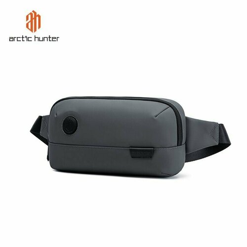 фото Сумка arctic hunter, фактура гладкая, серый