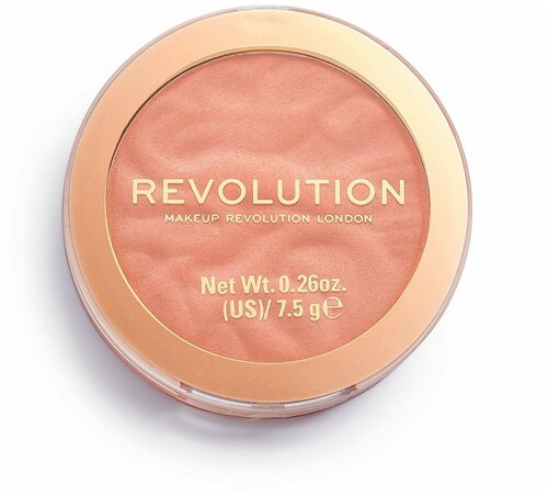 REVOLUTION румяна компактные Blusher Reloaded, peach bliss